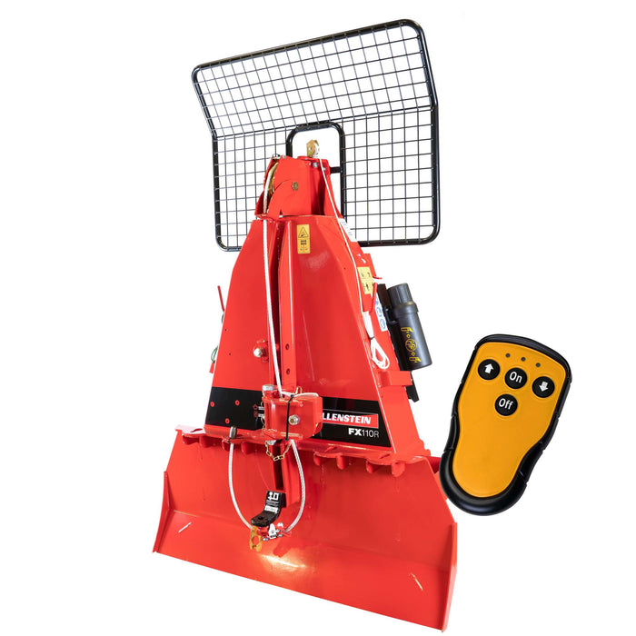 Wallenstein Equipment FX110R Remote - Controlled PTO Skidding Winch - Iron Elk