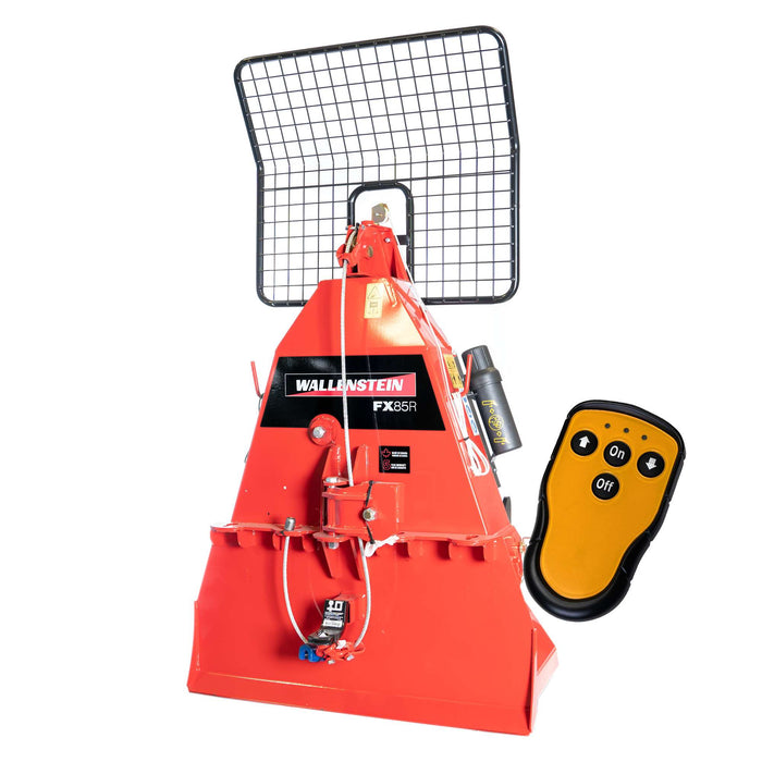 Wallenstein Equipment FX85R Remote - Controlled PTO Skidding Winch - Iron Elk