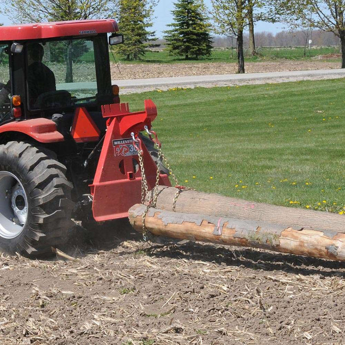 Wallenstein Equipment FXP30 – Skidding Plate for Up to 80 hp Tractors - Iron Elk