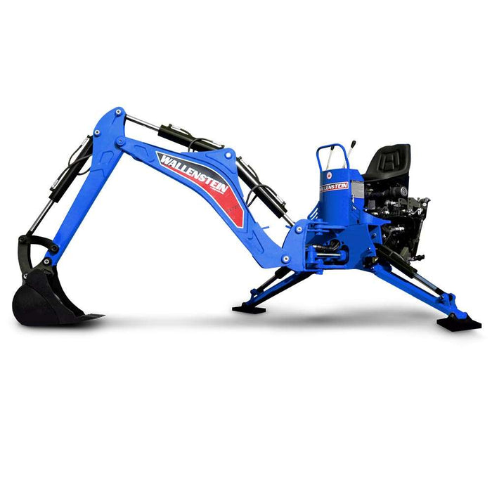 Wallenstein Equipment GX720 Compact Backhoe For Skid Steers & Tractors - Iron Elk