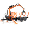 Wallenstein Equipment LXT115 Highway Log Loader Trailer - Iron Elk