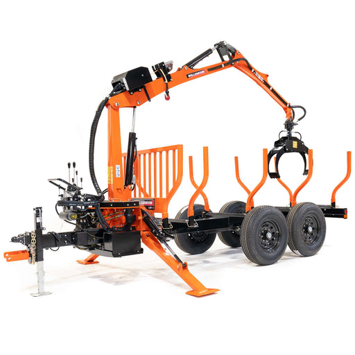 Wallenstein Equipment LXT115 Highway Log Loader Trailer - Iron Elk