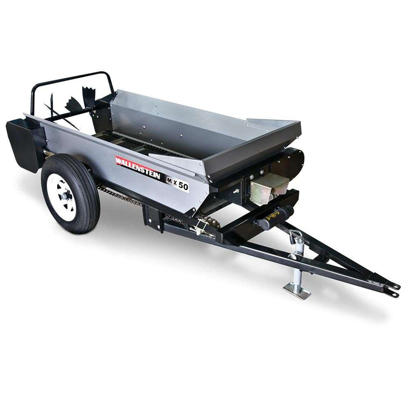 Wallenstein Equipment MX50P PTO‑Driven 50‑Bushel Manure Spreader For Tractors - Iron Elk