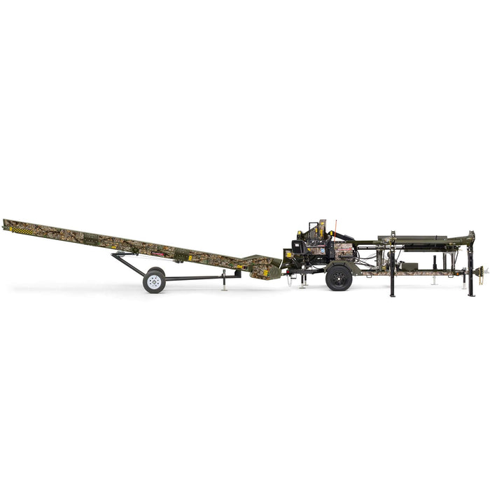 Wallenstein Equipment WP1624‑24 Live‑Deck Towable Firewood Processor - Iron Elk
