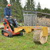 Wallenstein Equipment WX210 20‑Ton Inverted Horizontal Skid‑Steer Log Splitter - Iron Elk