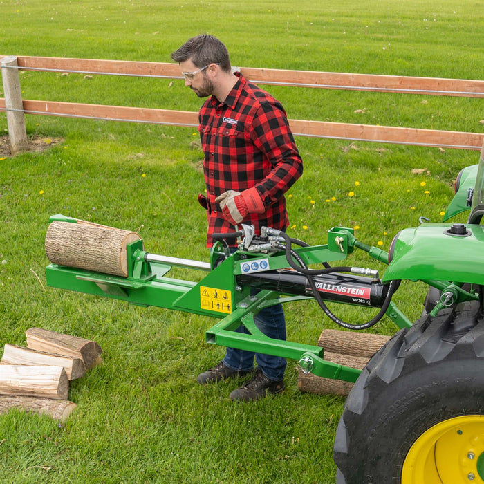 Wallenstein Equipment WX310 20‑Ton Horizontal Tractor Log Splitter - Iron Elk