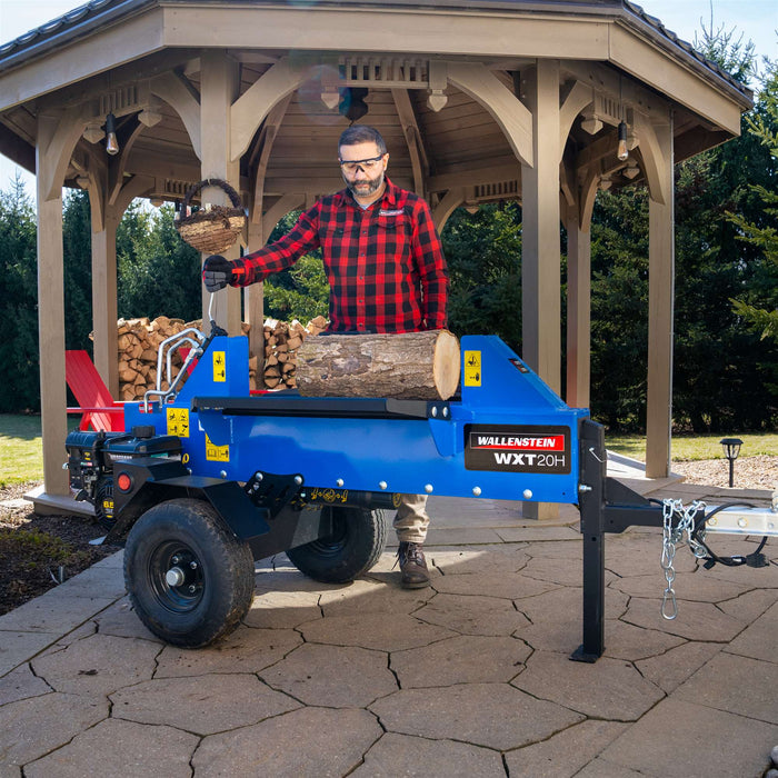 Wallenstein Equipment WXT20H 20‑Ton Two‑Way Towable Log Splitter - Iron Elk