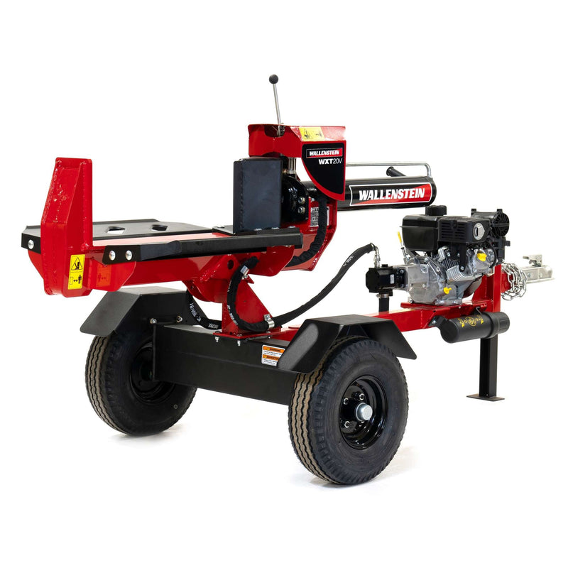 Wallenstein Equipment WXT20V 20‑Ton Horizontal/Vertical Log Splitter - Iron Elk